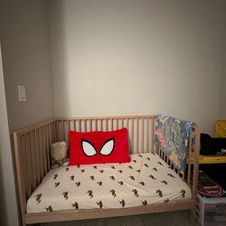 Ikea Toddler Bed & Newton Breathable Mattress