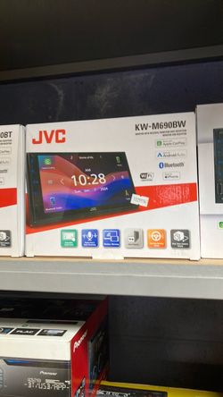 Jvc kw-m690bw on sale today for 379.99