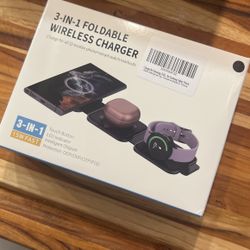 3 In 1 Foldable Wireless Charger 