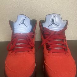 Jordan 5 Retro Raging Bull Red 
