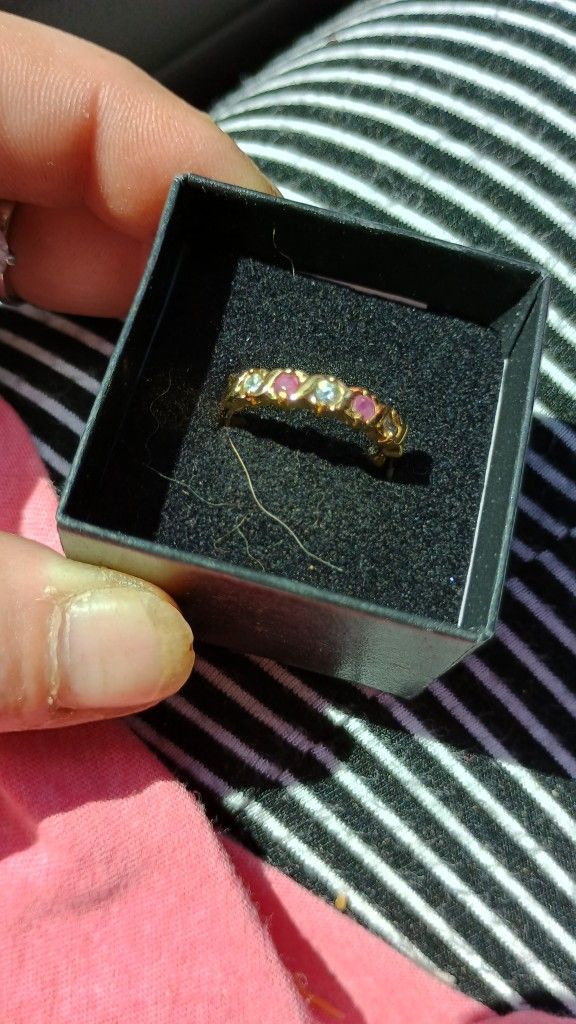 Ruby And Diamond Ring Priced To Sell Tonight