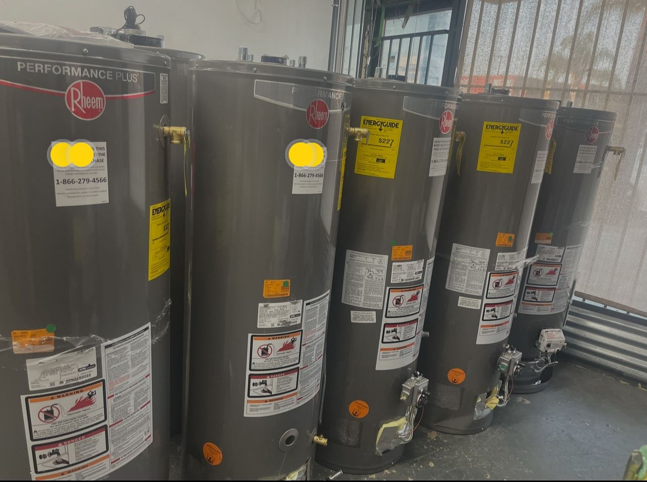 Water Heater Rheem Gas 