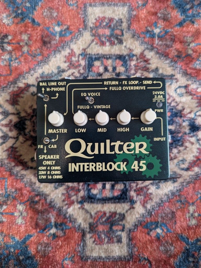 Quilter Interblock 45 Guitar Amp Pedal