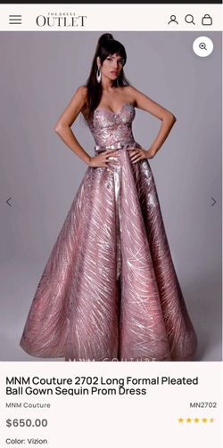Designer Formal Pink Gown