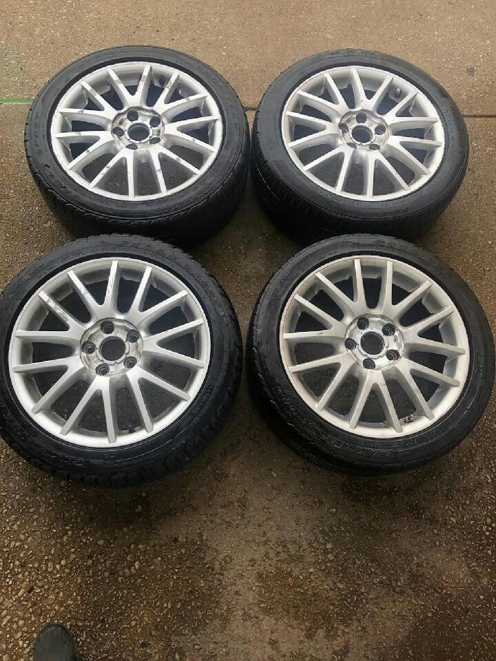 4 17 in 5x112 wheels rims and tires
