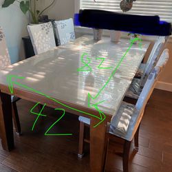 Extendable Dining Table Included 1 Table + 8 Chairs 