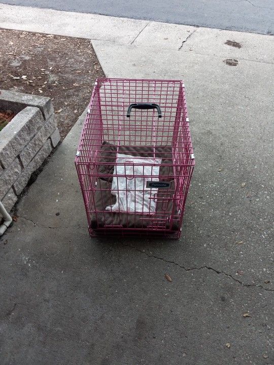 Pink Petmate Cage