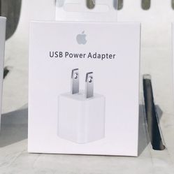 iPhone 5W USB Wall Charger Cube Power Adapter Plug