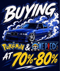 BUYING POKEMON & ONE PIECE!!
