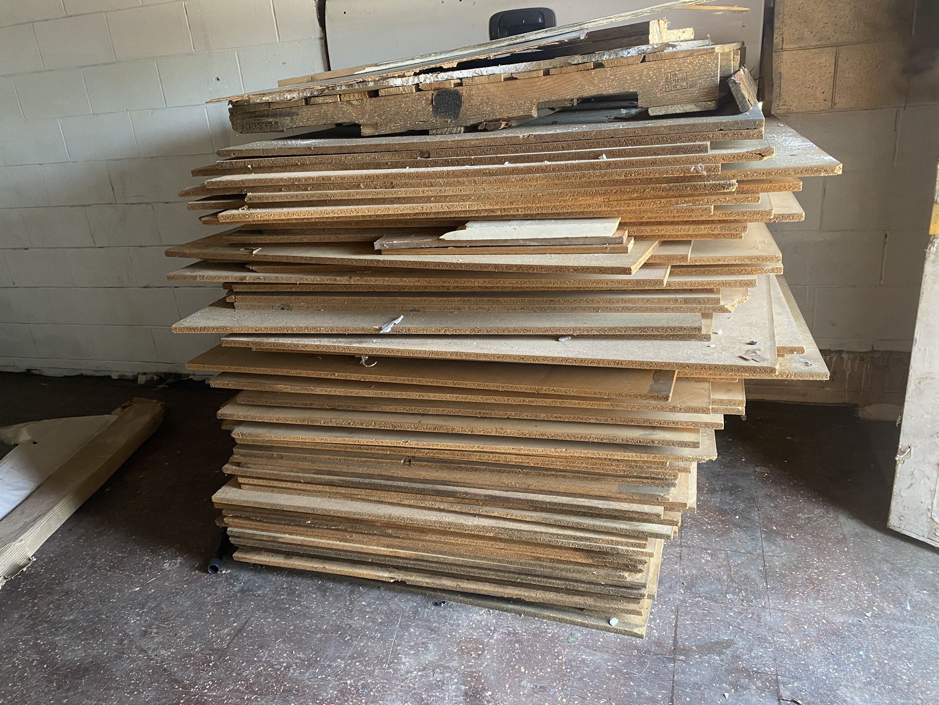 4x4 MDF Boards $1 Each