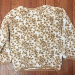 Juicy Couture Leapord Fur Sweater  