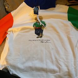 XL POLO RALPH LAUREN POLO BEAR HOODIE