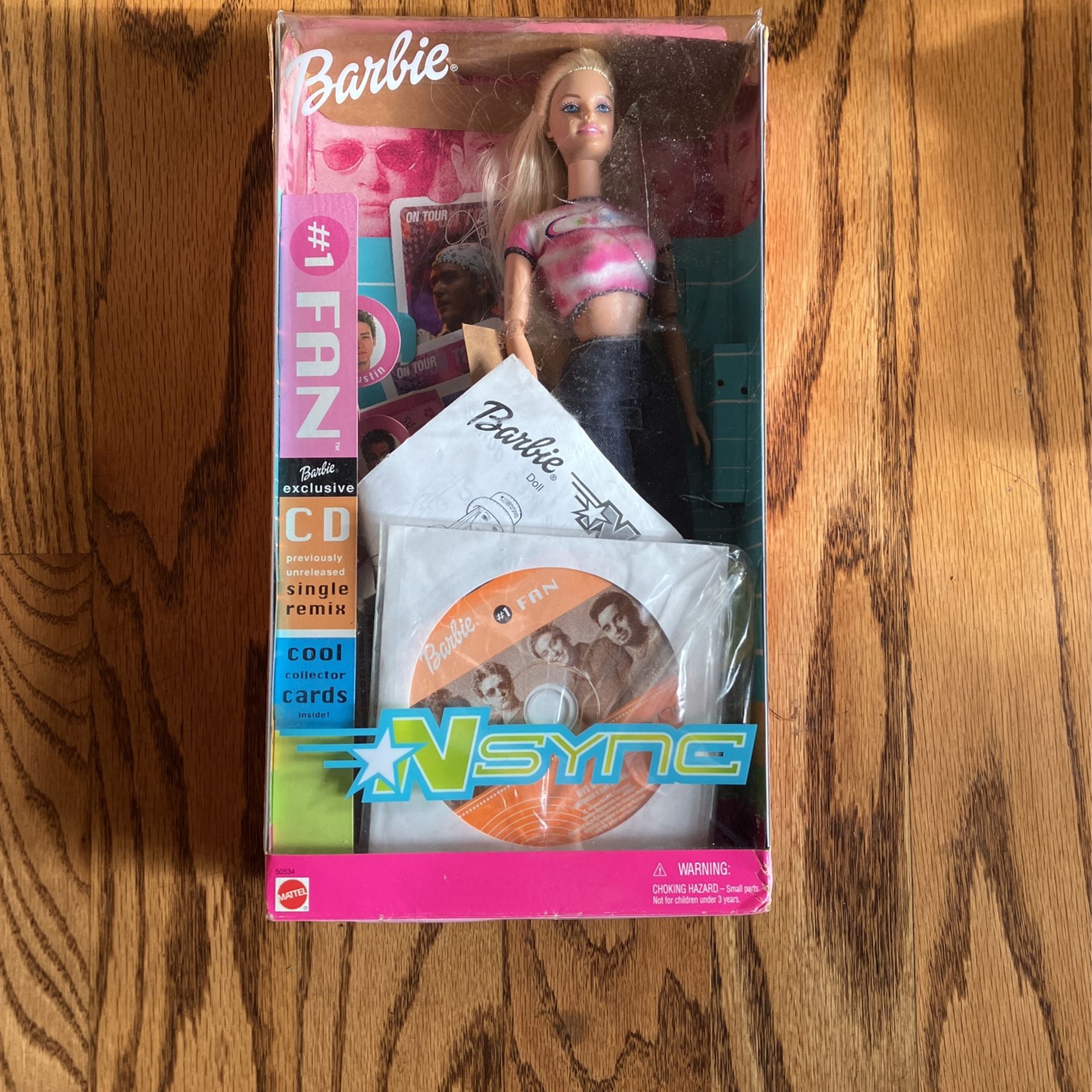2000 Mattel BARBIE *NSYNC #1 Fan
