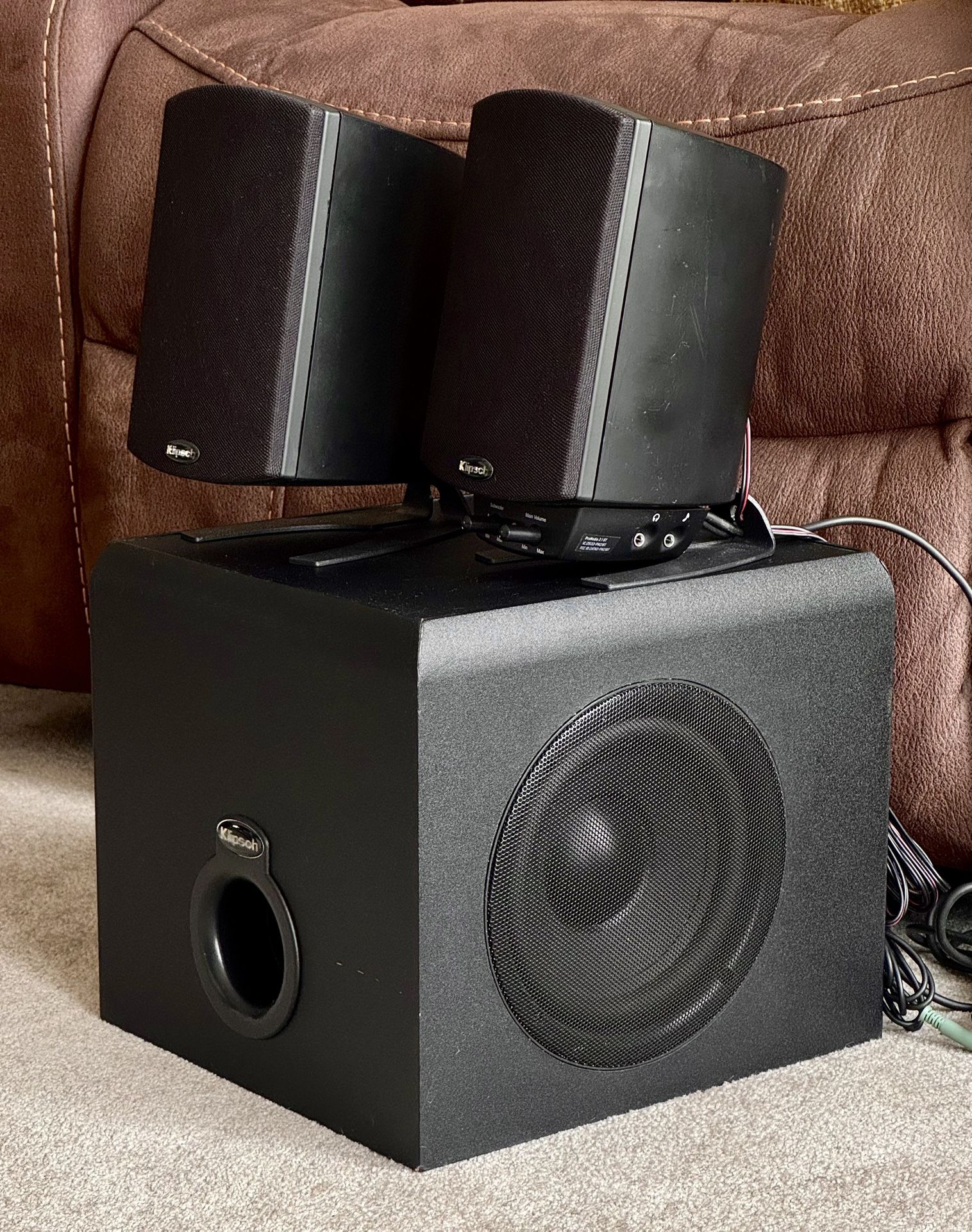 Klipsch ProMedia 2.1 BT Bluetooth Speakers - Excellent Working Condition