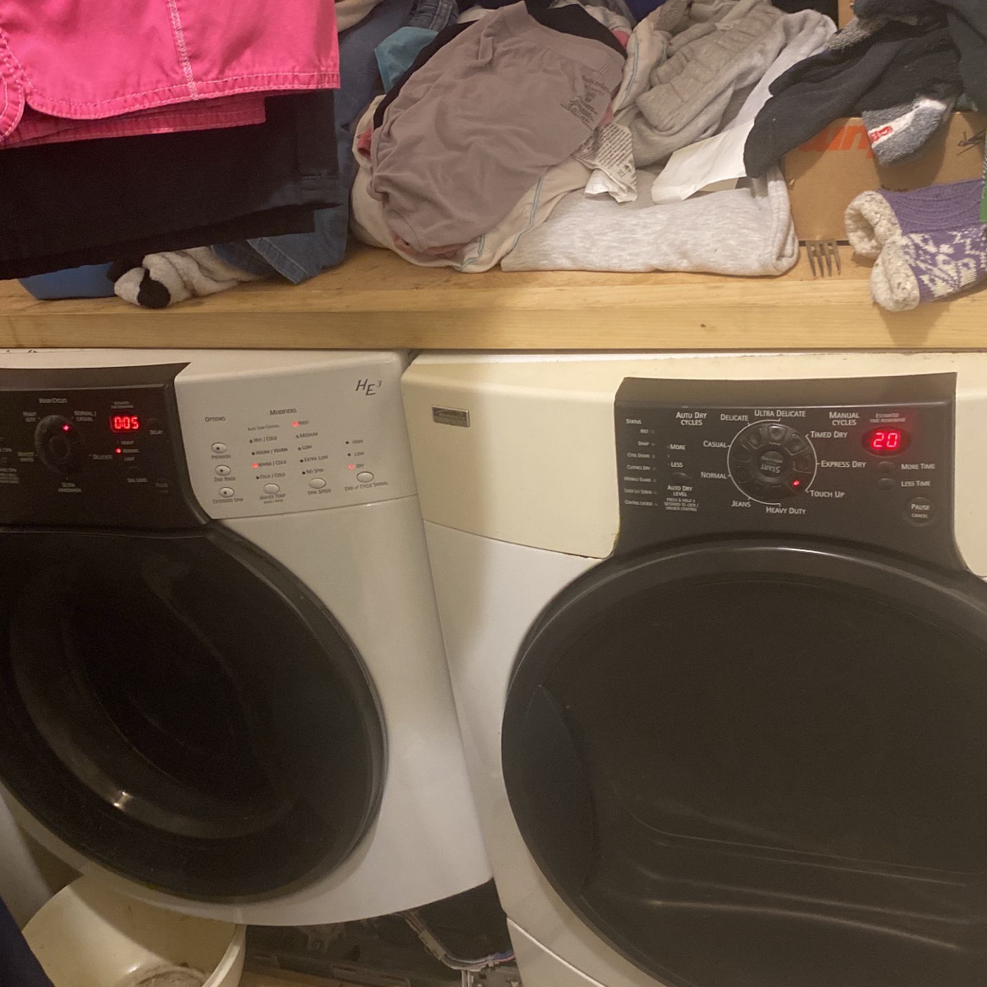washer Dryer, Kenmore  He3