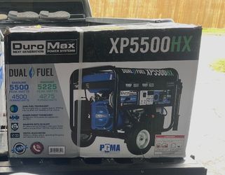 DuroMax XP5500HX Dual Fuel Generator (Never Used)