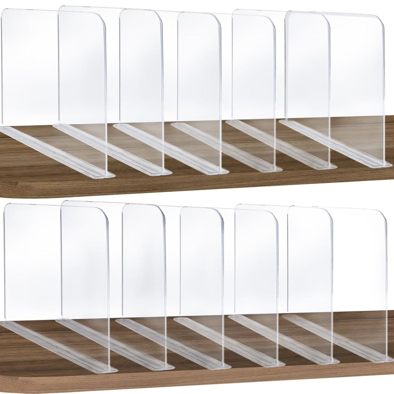 Clear Acrylic Shelf Dividers