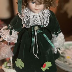Beautiful St Patrick’s Doll