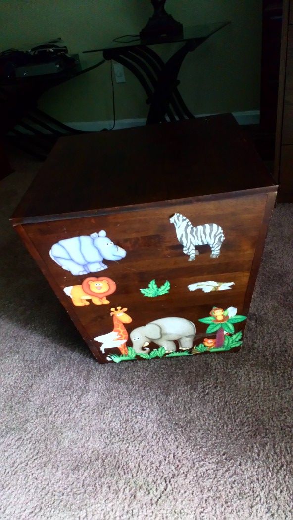 Small Wooden Box With Top