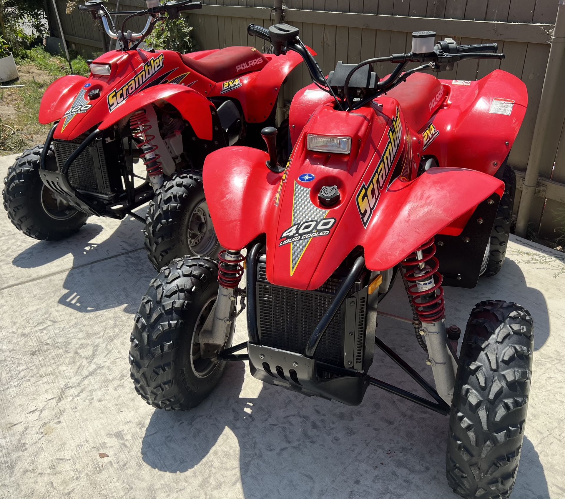 2003 & 2002 Polaris Scrambler 400