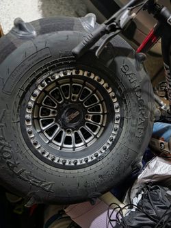 Selling Sandcraft Destroyer Tires With Metal FX Wheels