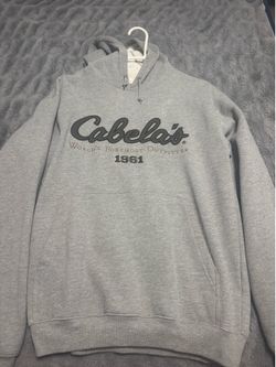 Grey Cabelas hoodie