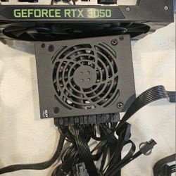 Nvidia RTX 3050 8Gb/ NZXT 750W 80+ Gold PSU
