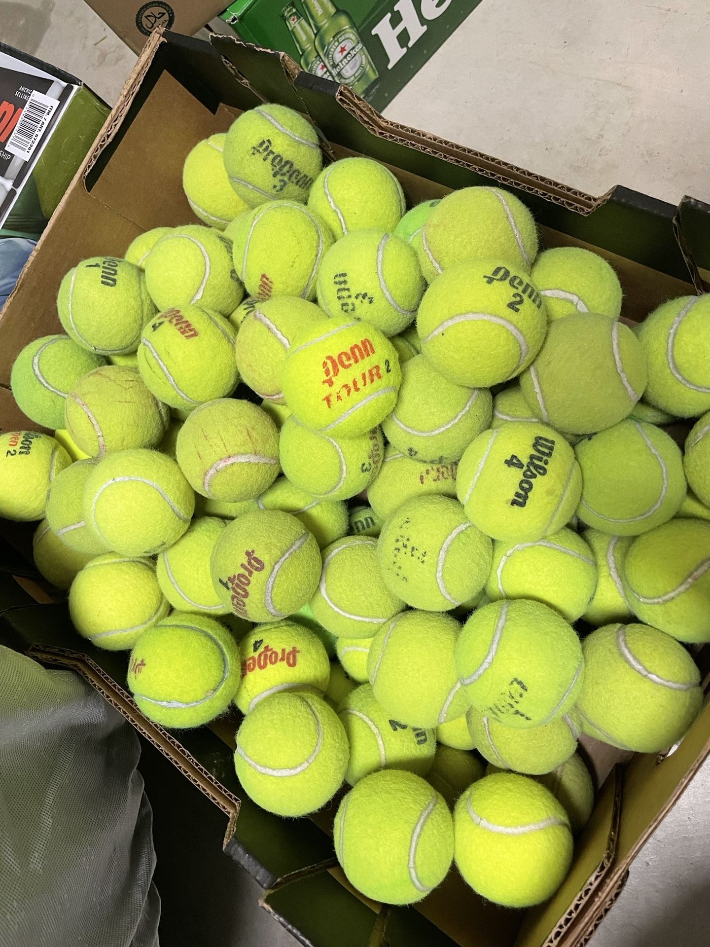 USED TENNIS BALLS (100 for $35)