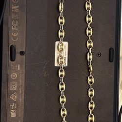 Cadena Tejido Gucci 14K