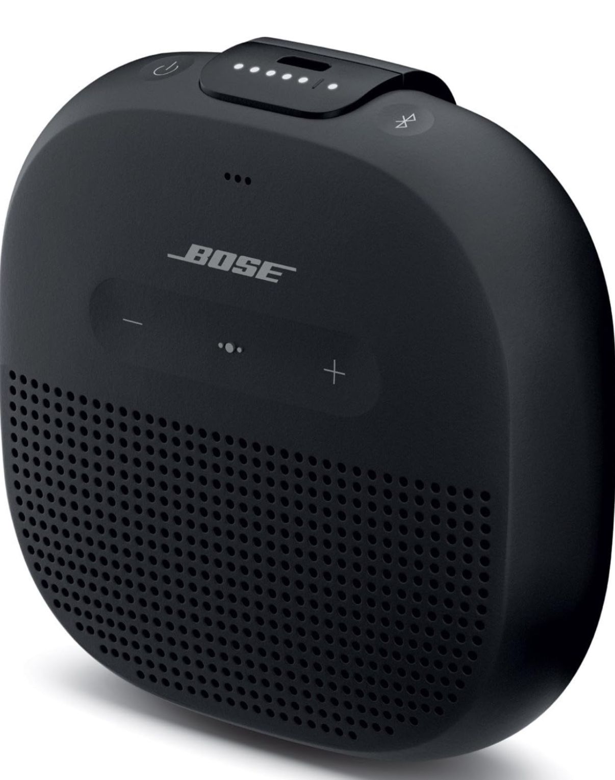 Bose SoundLink Micro Bluetooth Speaker: Small Portable Waterproof Speaker with Microphone, Black