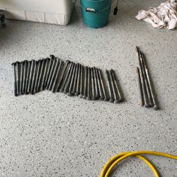 30-10"x 5/8 Galvanized Bolts 