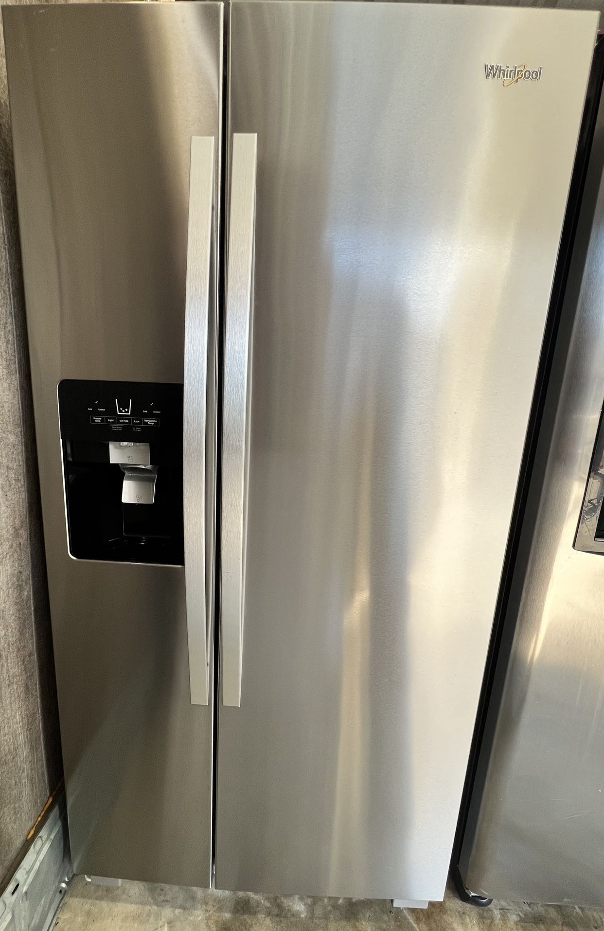 Whirlpool Stainless Steel Side By Side Refrigerator