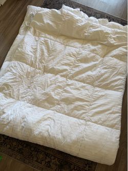 Pottery barn alternative down comforter