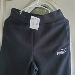 Women's Puma Black Sweatpants XS