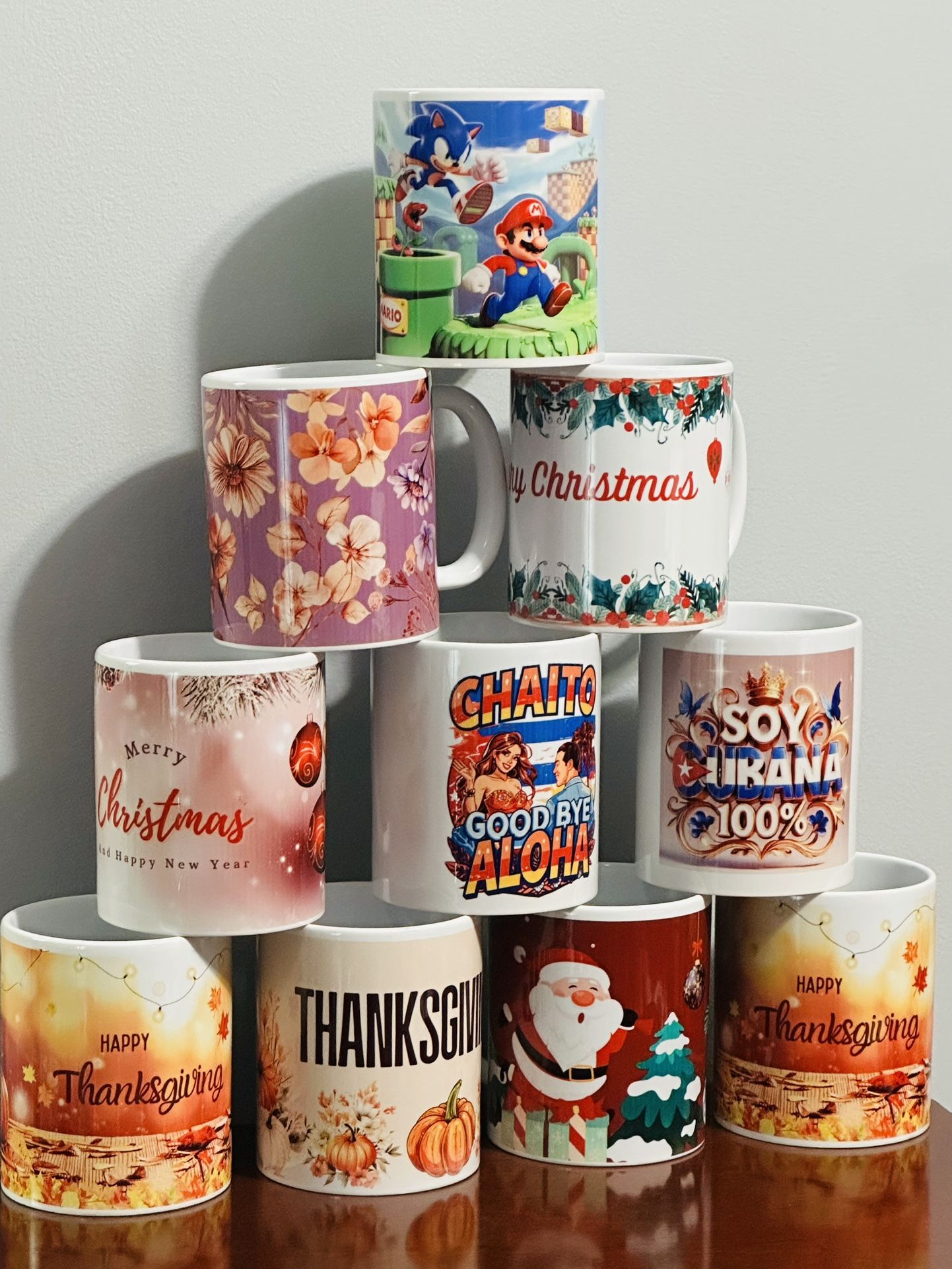 Personalized Items/ Sublimated Items To Your Own Taste. 