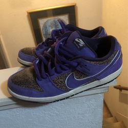 “Purple Safari” Nike sb Dunks 