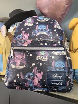 Stitch and Angel loungefly