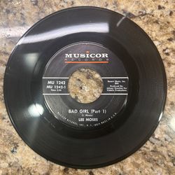 Lee Moses - Bad Girl (part 1) / (part 2) (Soul, 45)