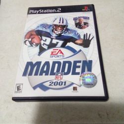 NFL MADDEN 2001