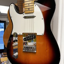 Fender MIM Left Handed Telecaster Electric Guitar