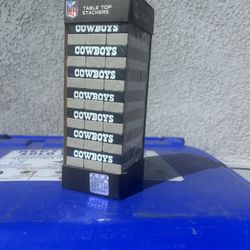 Dallas Cowboys Table Top Jenga Game