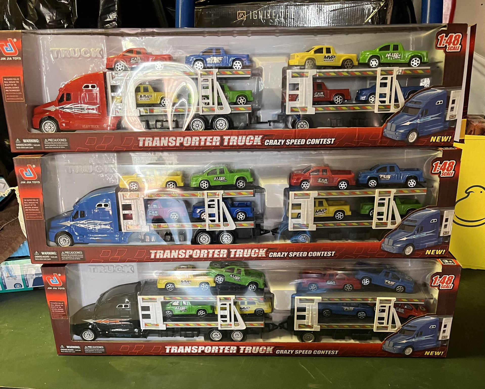 Trailer Cars Toys New 