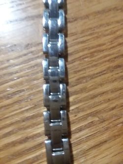 Stanless steel man's bracelet