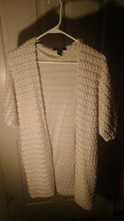 Cream Cardigan Small