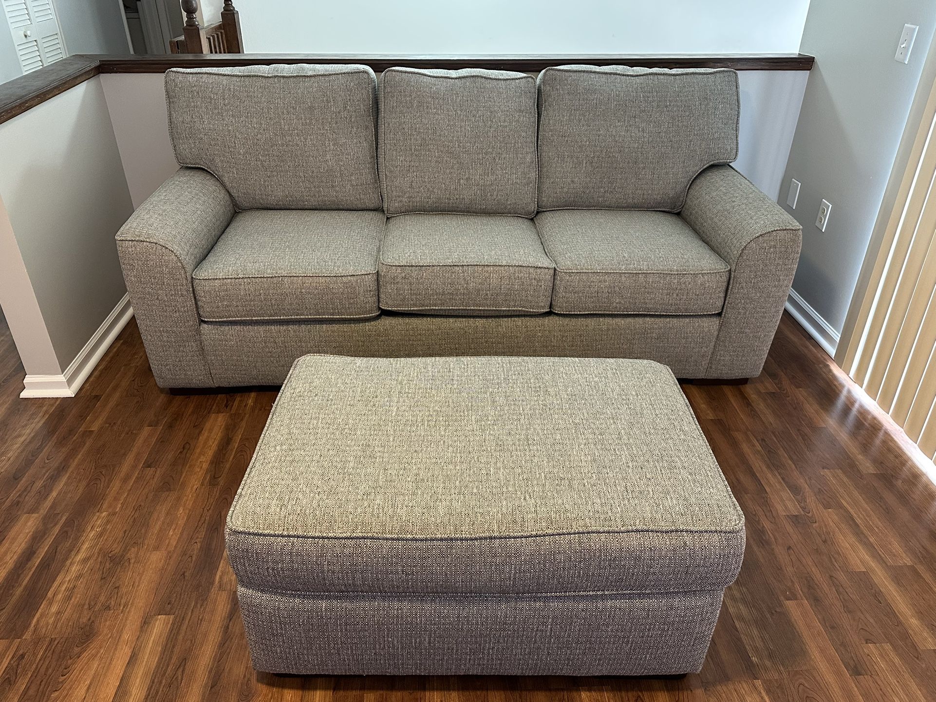 Sofa and Ottoman Set