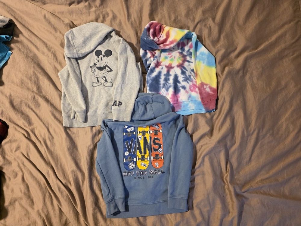 3 Kids Hoodies