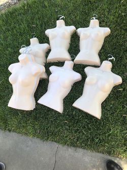 Mannequin torsos 10 each