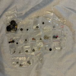 69 buttons Lot Bundle Variety Assorted Mix Colors Materials Sizes Button Shirts