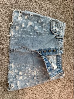 GRLFRND denim skirt