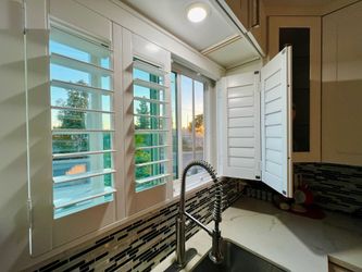 Shutters- Custom, Wood, Window Treatments, Window Coverings, Plantation, Shutter Blinds, Interior, Persianas De Madera, FREE ESTIMATES (PHONE/IN-HOME)
